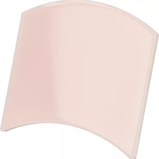 Carrelage Wave Primrose Pink 12x12 cm - détail du carreau