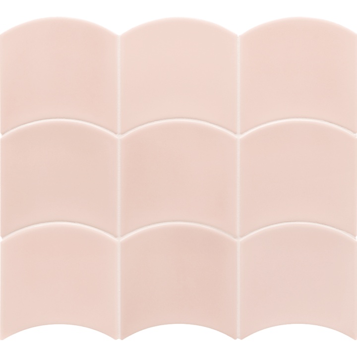 Wave Primrose Pink 12x12 cm - carrelage NAIS - image 2