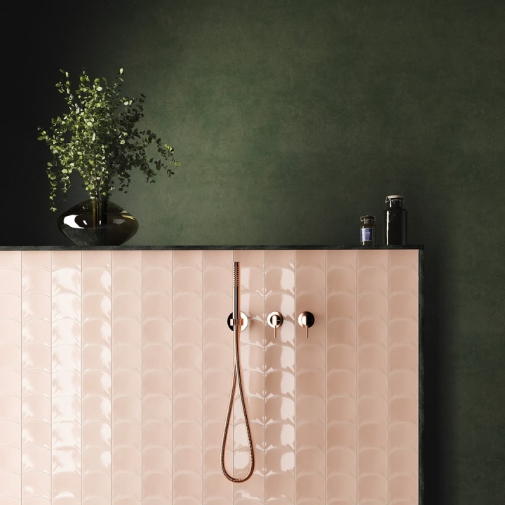 Wave Primrose Pink 12x12 cm - carrelage NAIS - image 4