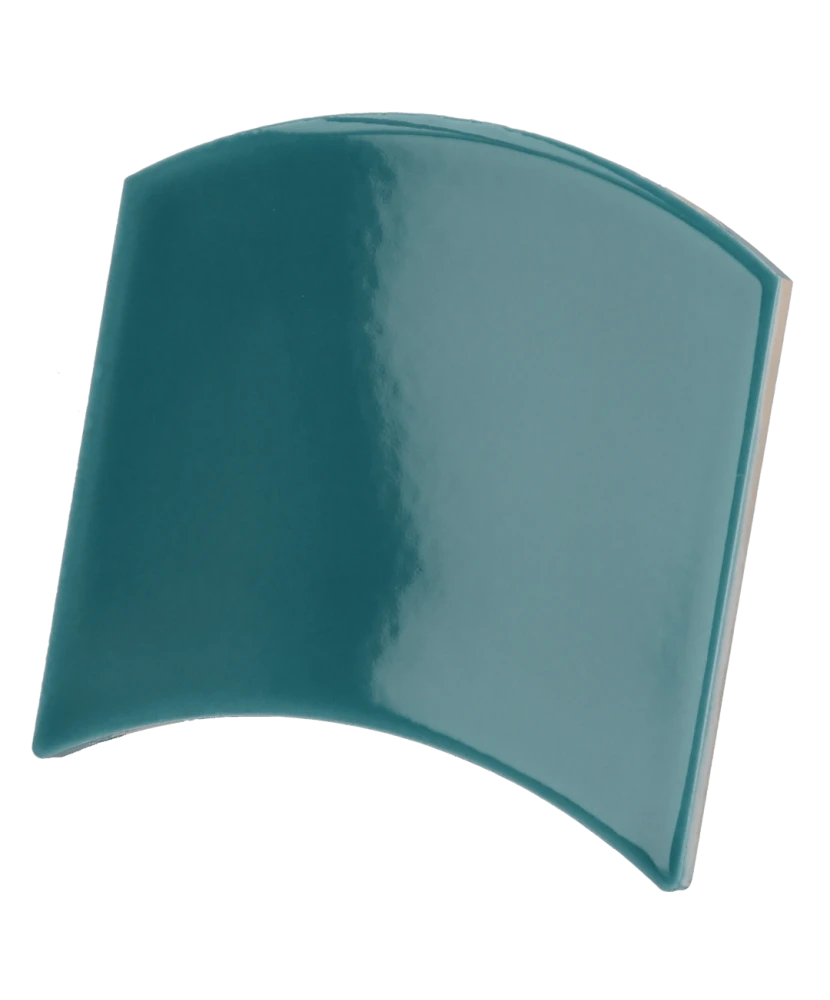 Carrelage Wave Teal Grassy 12x12 cm - détail du carreau