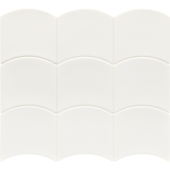 Wave White 12x12 cm - carrelage NAIS - image 2