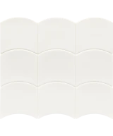 Carrelage Wave White 12x12 cm - détail du carreau 2