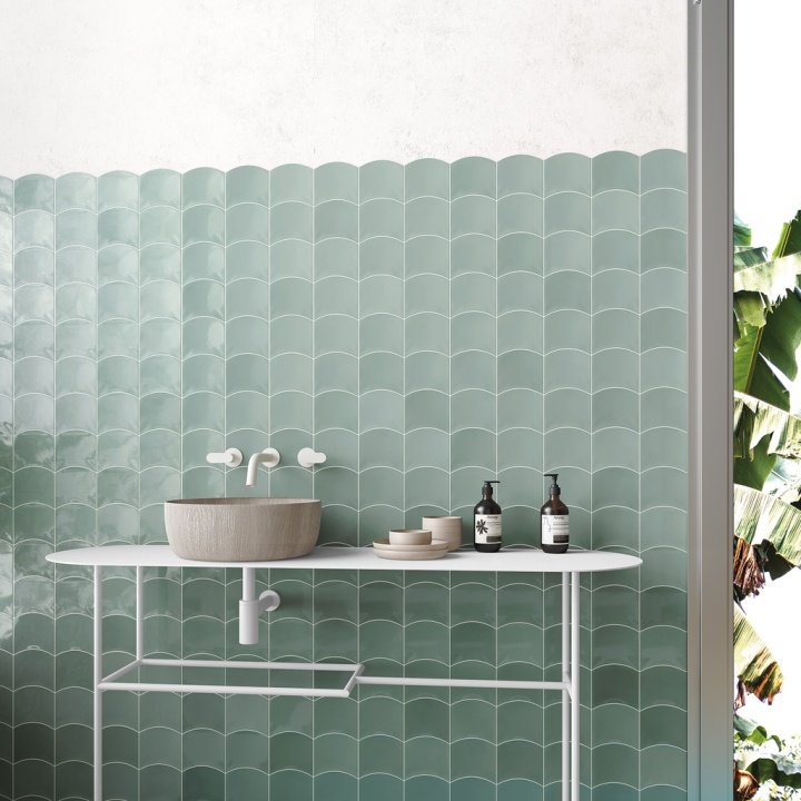 Wave White 12x12 cm - carrelage NAIS - image 4