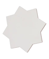 Carrelage Kasbah Star Bone 16,8x16,8 cm - vue latérale du carreau
