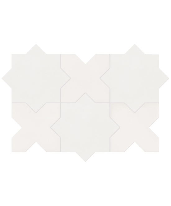 Kasbah Star Bone 16.8x16.8 cm - carrelage NAIS - image 3