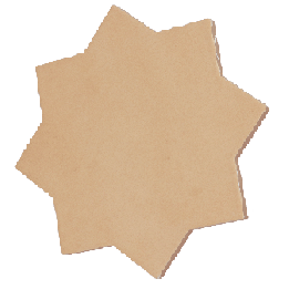 Kasbah Star Fawn 16.8x16.8 cm - carrelage NAIS