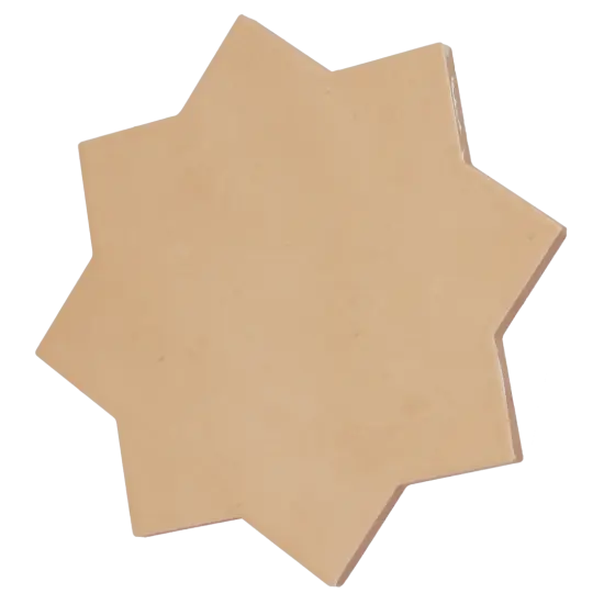 Carrelage Kasbah Star Fawn 16,8x16,8 cm - détail du carreau