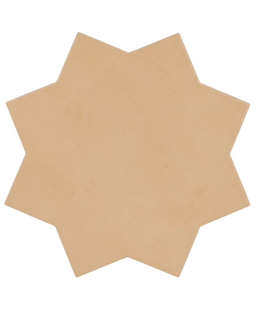 Carrelage Kasbah Star Fawn 16,8x16,8 cm - détail du carreau 3