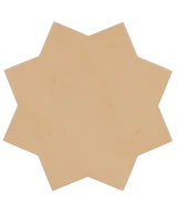 Carrelage Kasbah Star Fawn 16,8x16,8 cm - détail du carreau 3