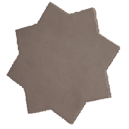 Kasbah Star Mud 16.8x16.8 cm - carrelage NAIS