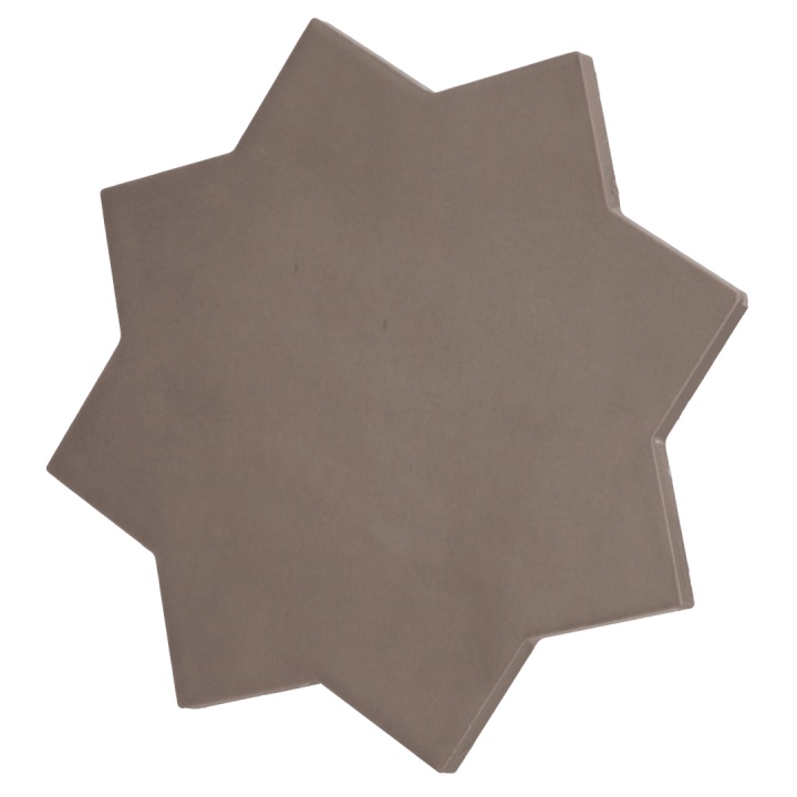 Kasbah Star Mud 16.8x16.8 cm - carrelage NAIS