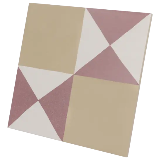 Carrelage Caprice Chess Colours 20x20 cm - vue latérale du carreau