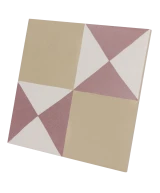 Carrelage Caprice Chess Colours 20x20 cm - vue latérale du carreau