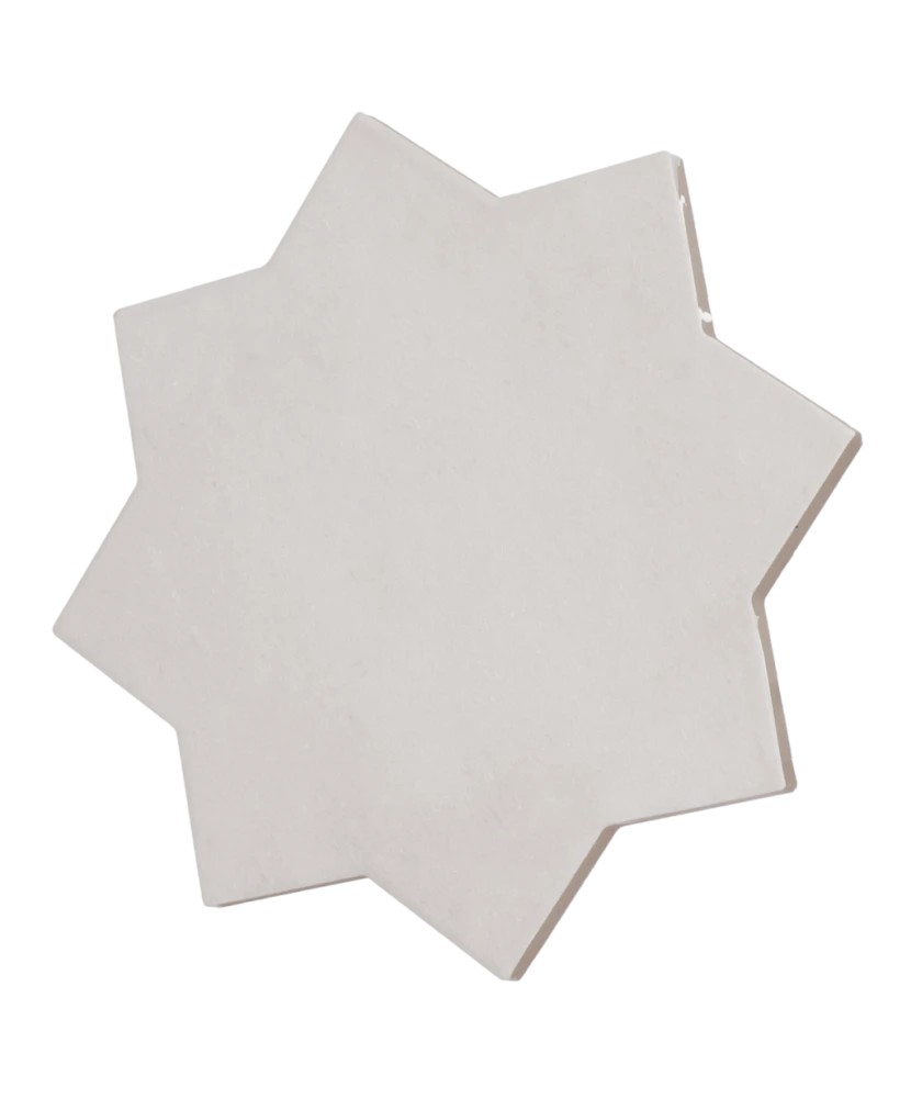 Carrelage Kasbah Star Smoke 16,8x16,8 cm - détail du carreau