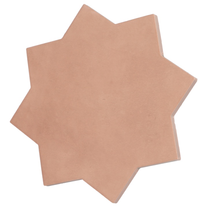 Kasbah Star Terracotta 16.8x16.8 cm - carrelage NAIS