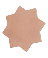Carrelage Kasbah Star Terracotta 16,8x16,8 cm - détail du carreau