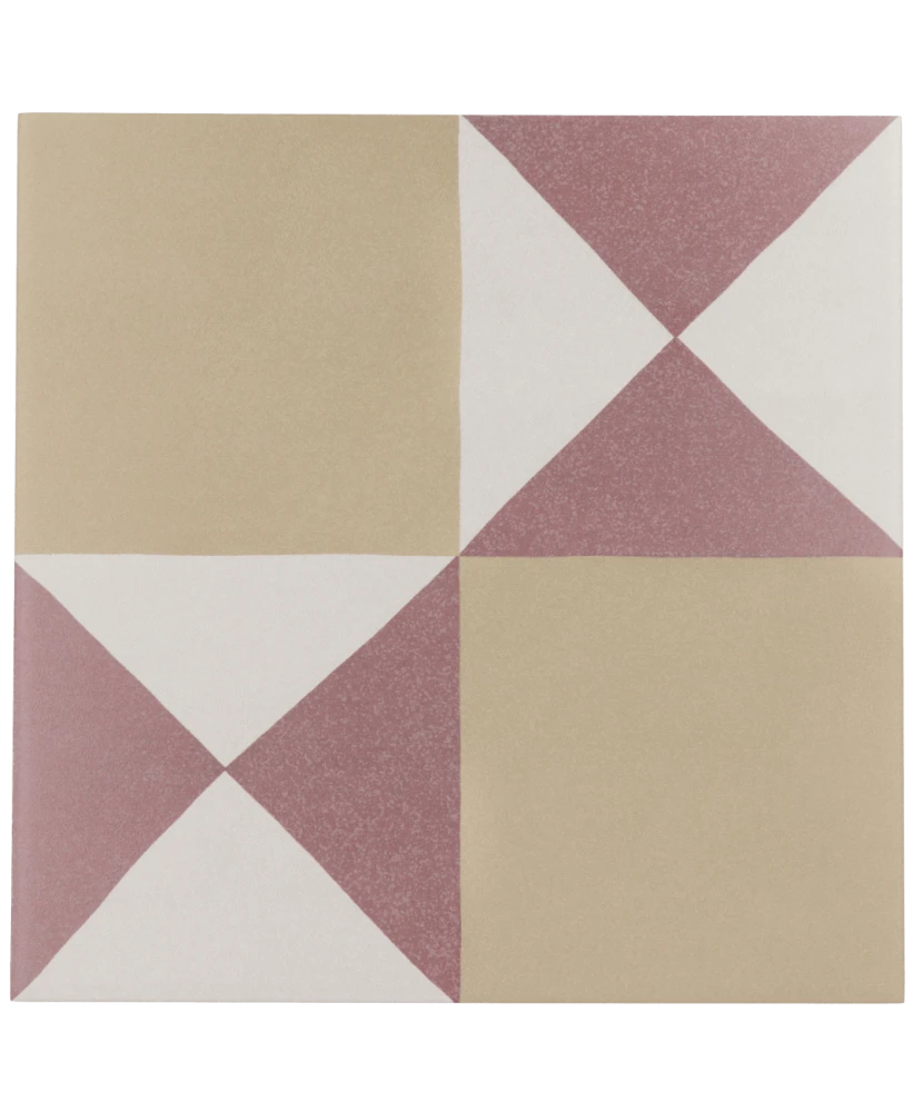 Carrelage Caprice Chess Colours 20x20 cm - vue de face du carreau
