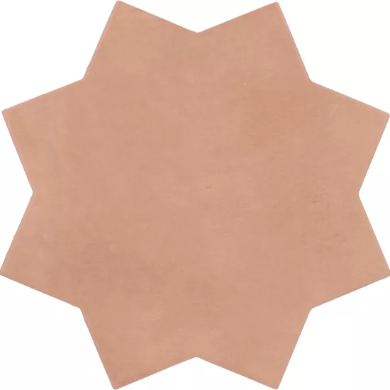 Carrelage Kasbah Star Terracotta 16,8x16,8 cm - détail du carreau 3