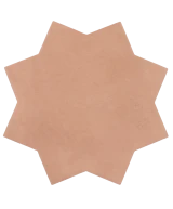 Carrelage Kasbah Star Terracotta 16,8x16,8 cm - détail du carreau 3