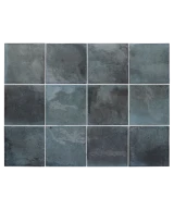 Carrelage Hanoi Blue Night 10x10 cm - détail du carreau