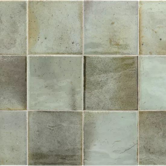 Carrelage Hanoi Celadon 10x10 cm - détail du carreau
