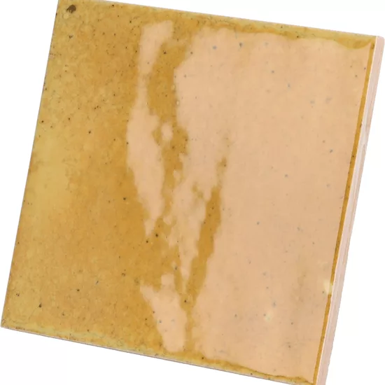 Carrelage Hanoi Caramel 10x10 cm - vue latérale du carreau