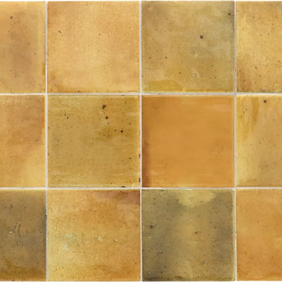 Carrelage Hanoi Caramel 10x10 cm - détail du carreau