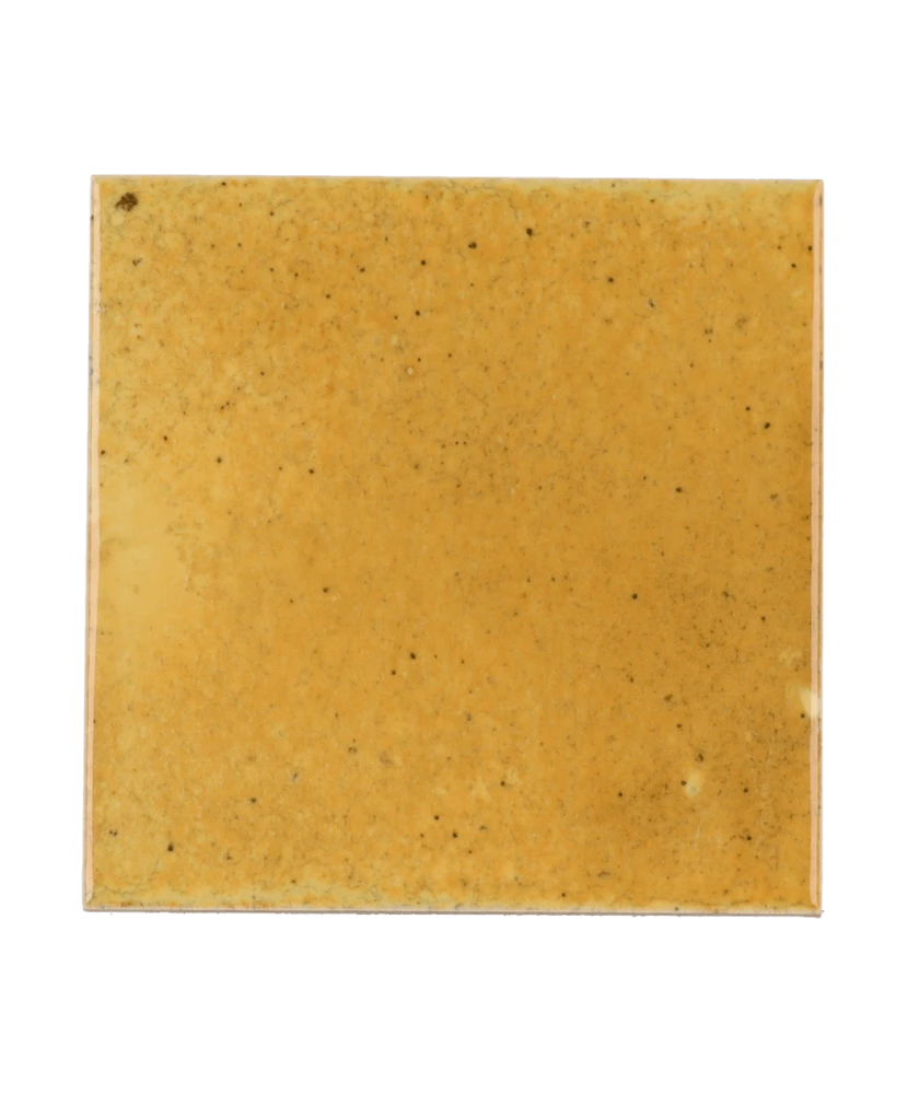 Carrelage Hanoi Caramel 10x10 cm - vue de face du carreau