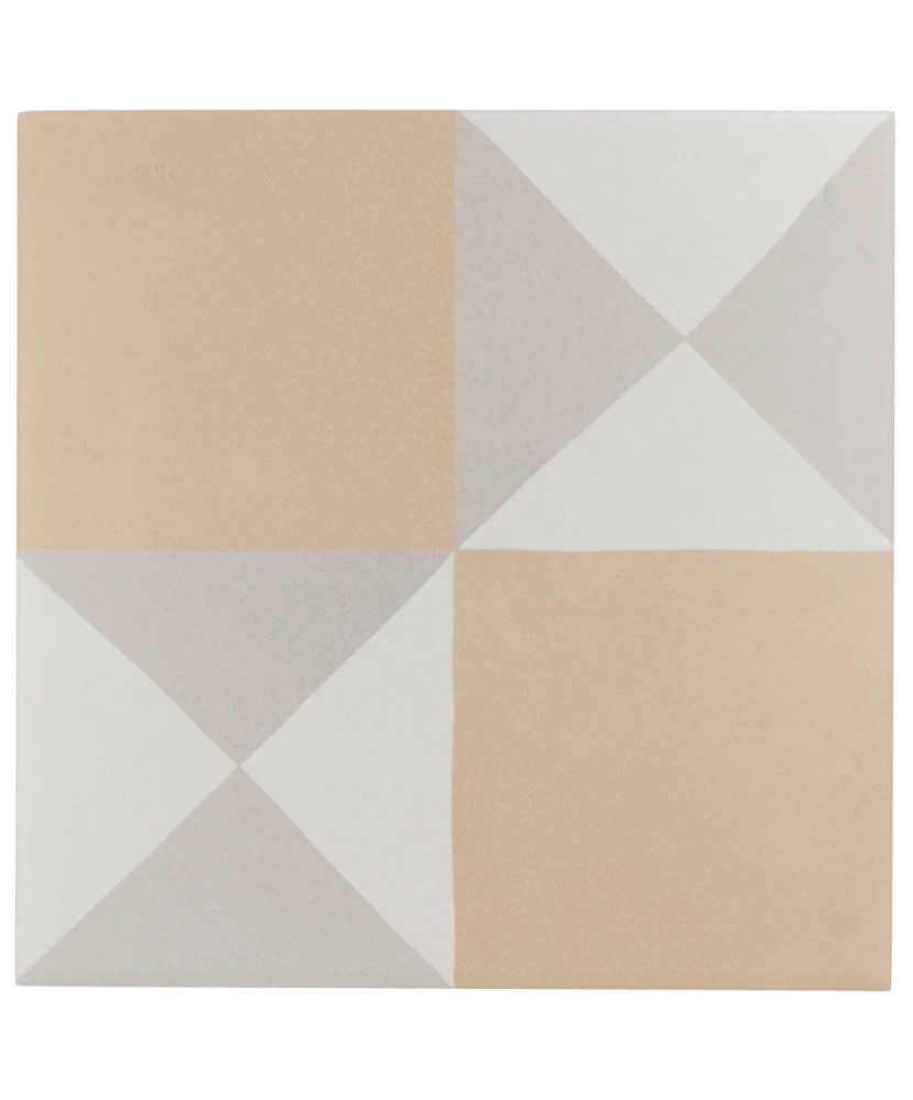 Carrelage Caprice Chess Pastel 20x20 cm - vue de face du carreau