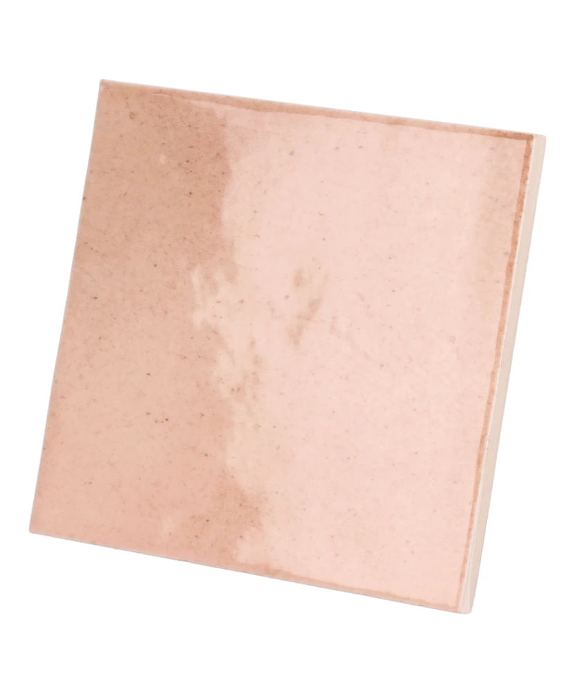 Carrelage Hanoi Pink 10x10 cm - détail du carreau