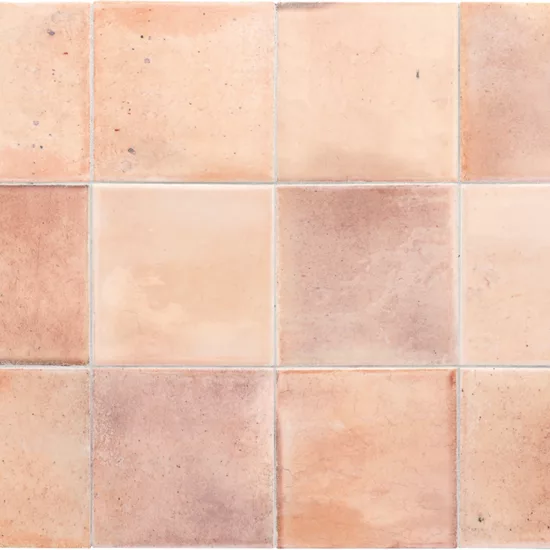 Carrelage Hanoi Pink 10x10 cm - détail du carreau 2