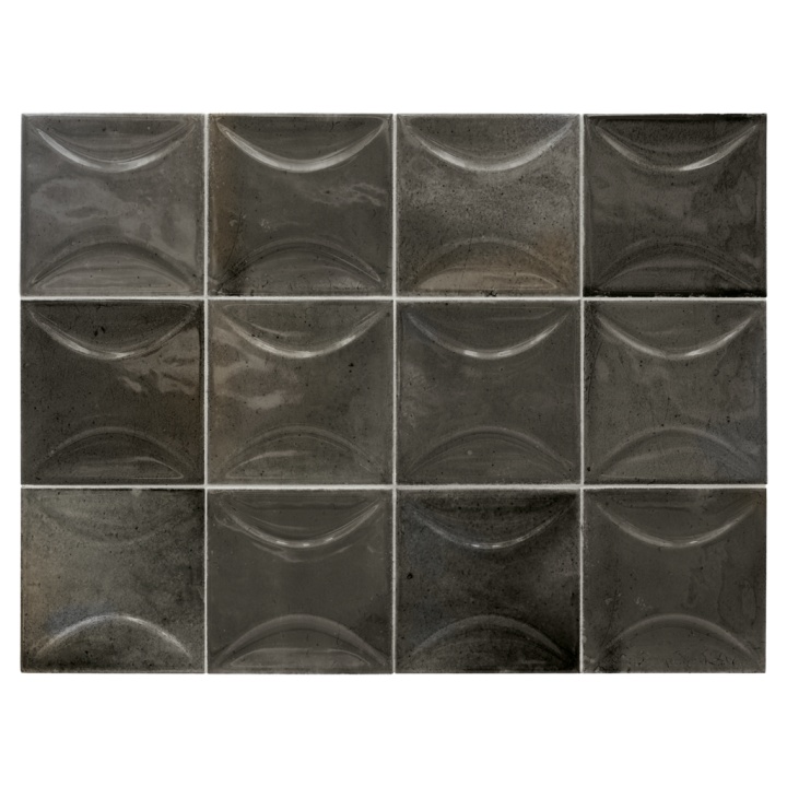 Hanoi Arco Black Ash 10x10 cm - carrelage NAIS - image 2