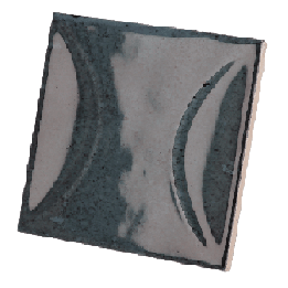 Hanoi Arco Blue Night 10x10 cm - carrelage NAIS