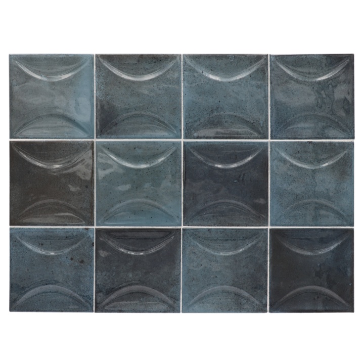 Hanoi Arco Blue Night 10x10 cm - carrelage NAIS - image 2