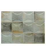 Carrelage Hanoi Arco Celadon 10x10 cm - détail du carreau
