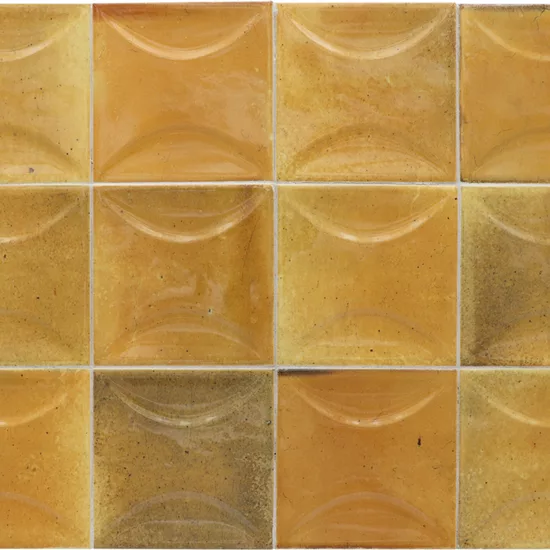 Carrelage Hanoi Arco Caramel 10x10 cm - détail du carreau 2