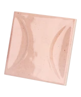 Carrelage Hanoi Arco Pink 10x10 cm - détail du carreau