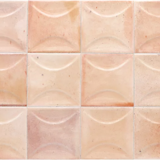 Carrelage Hanoi Arco Pink 10x10 cm - détail du carreau 2
