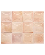 Carrelage Hanoi Arco Pink 10x10 cm - détail du carreau 2