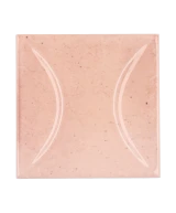 Carrelage Hanoi Arco Pink 10x10 cm - détail du carreau 3