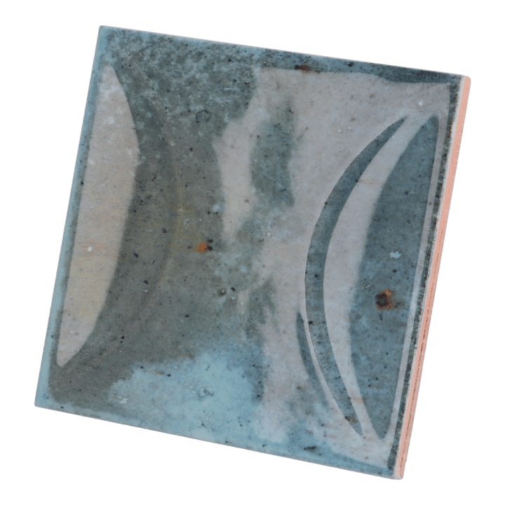 Hanoi Arco Sky Blue 10x10 cm - carrelage NAIS