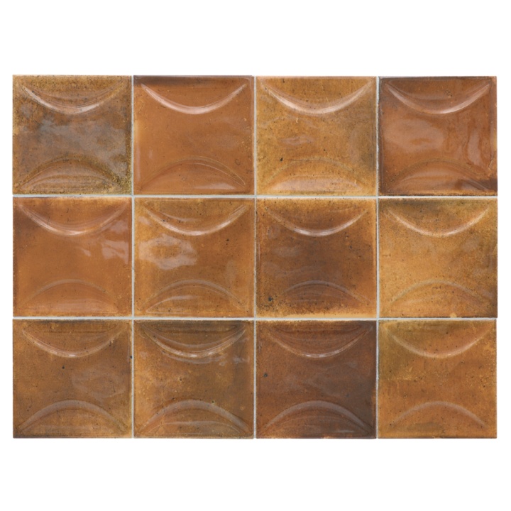 Hanoi Arco Burnt Red 10x10 cm - carrelage NAIS - image 2