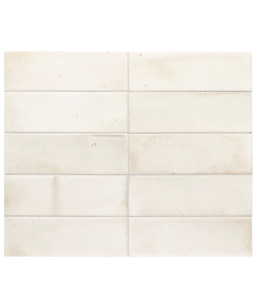 Carrelage Hanoi White 6,5x20 cm - détail du carreau 2