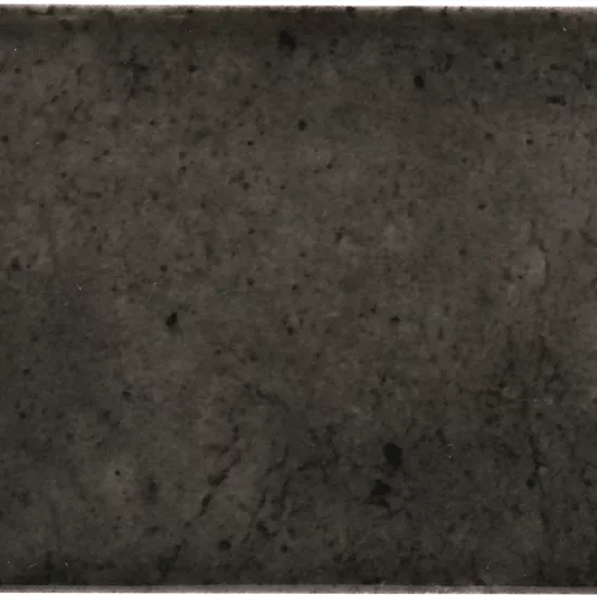 Carrelage Hanoi Black Ash 6,5x20 cm - vue de face du carreau