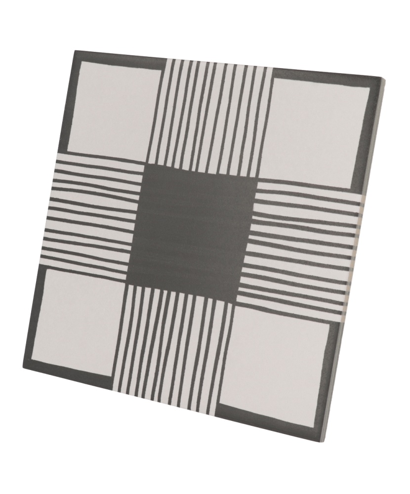 Caprice Cloth B&W 20x20 cm - carrelage NAIS