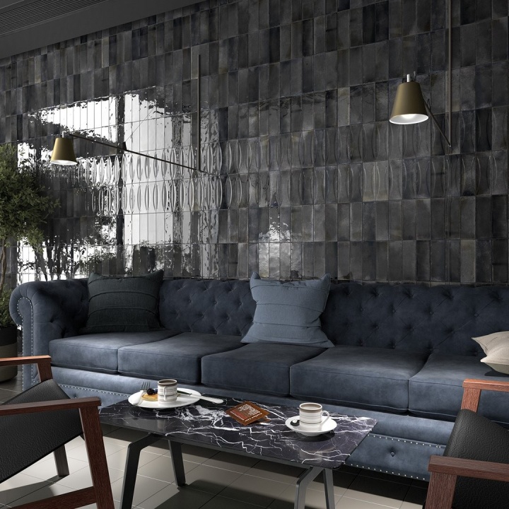Hanoi Black Ash 6.5x20 cm - carrelage NAIS - image 4