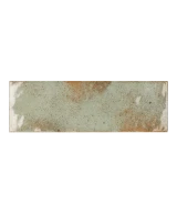 Carrelage Hanoi Celadon 6,5x20 cm - vue de face du carreau
