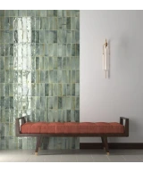 Carrelage Hanoi Celadon 6,5x20 cm - vue d’ambiance