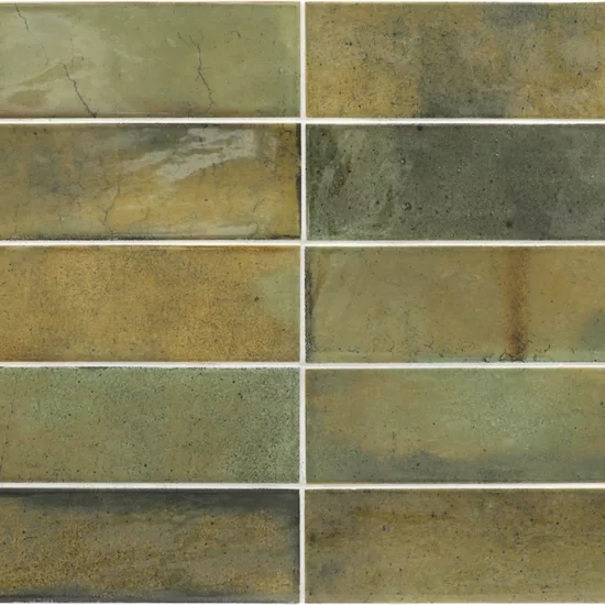 Carrelage Hanoi Wild Olive 6,5x20 cm - détail du carreau