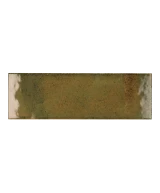 Carrelage Hanoi Wild Olive 6,5x20 cm - vue de face du carreau
